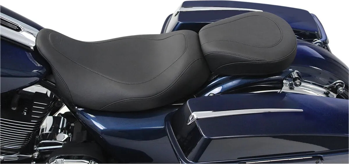 Mustang Wide Tripper Solo Seat - For Harley Davidson