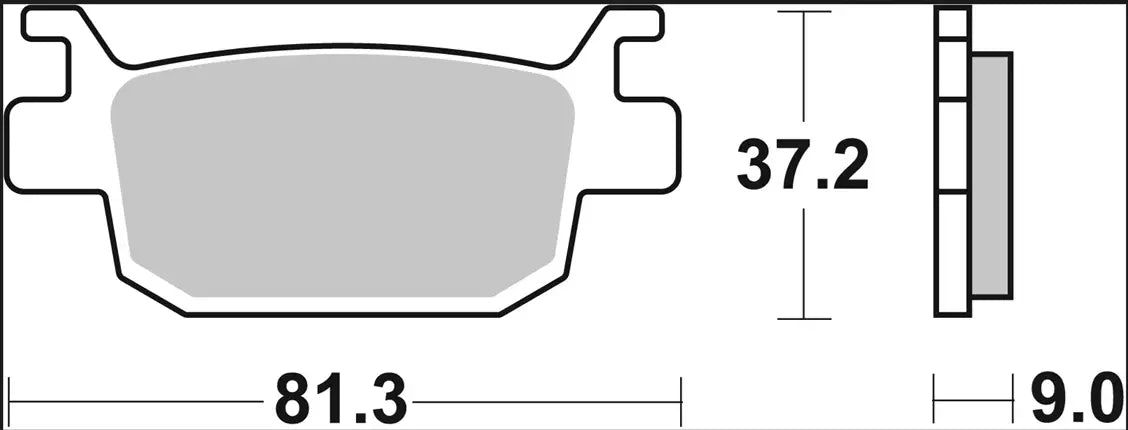 Brembo Sp Prime Line Sintered Metal Brake Pad
