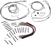 BURLY BRAND Stainless Braided Cable/Brake Line Kit for Ape