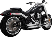 Vance & Hines Shortshots Staggered Avgasrör - Krom