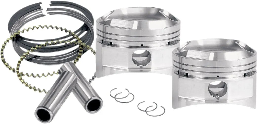 S&S Cycle Piston Kit +.020" for Harley Davidson 1340cc 1984-1999