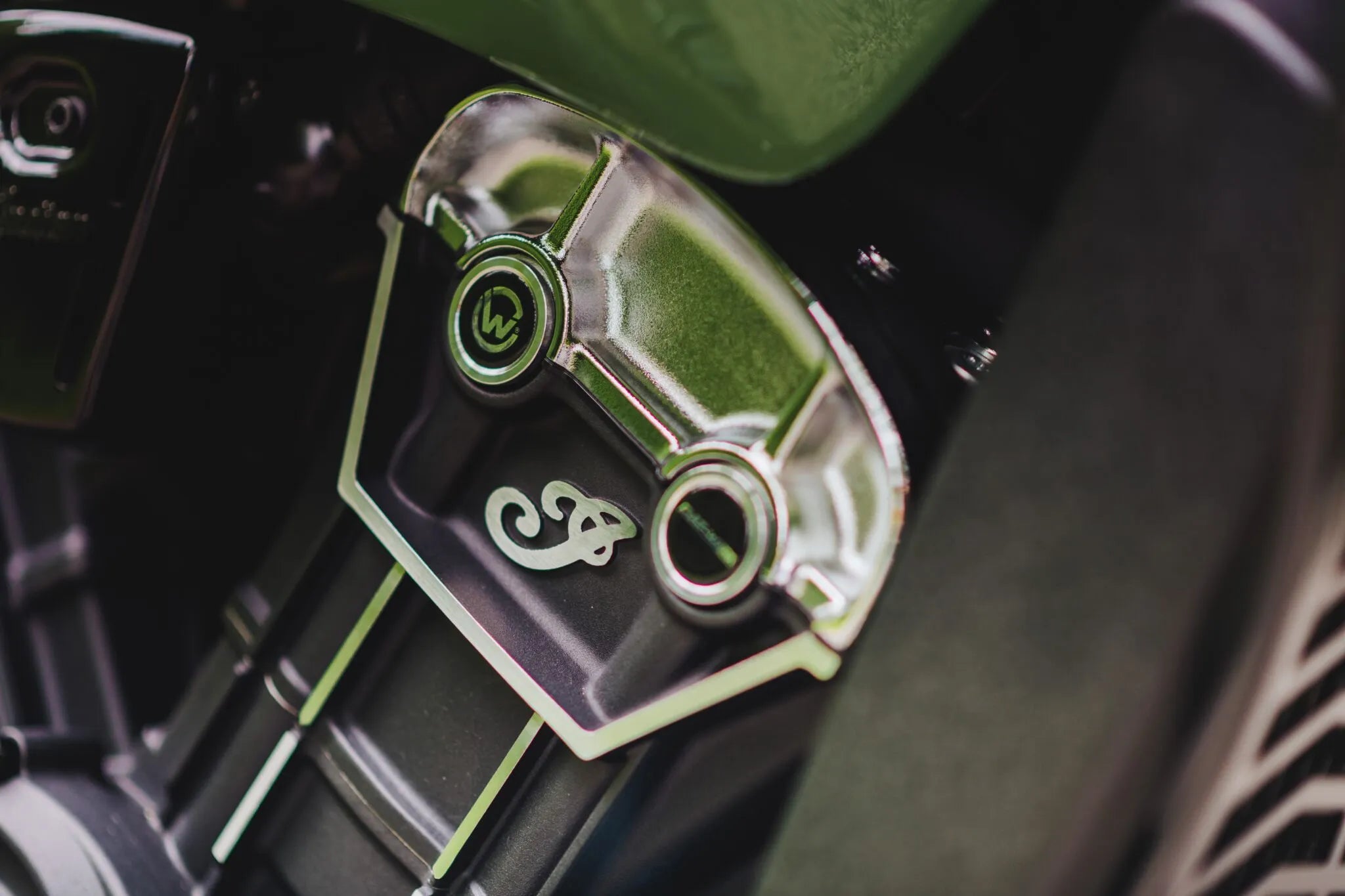 Cult Werk Camshaft Cover Scout - Gloss Black Aluminum