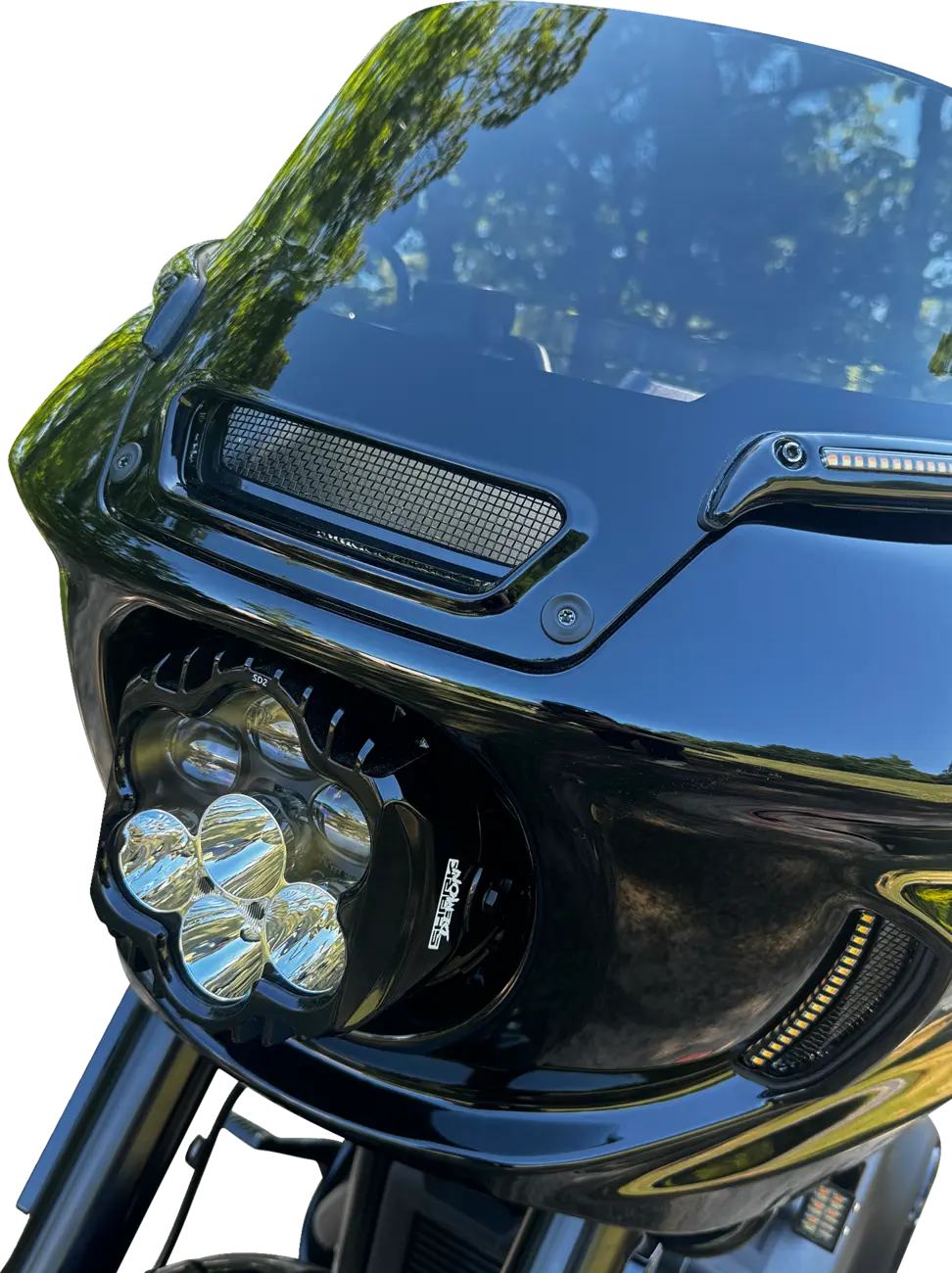 Custom Dynamics Low Rider St Fairing Vent Lights