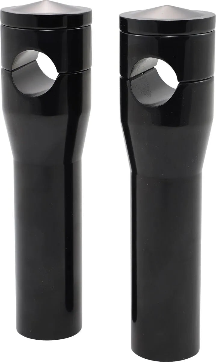 Accutronix Elite 6" Black Billet Aluminum Risers