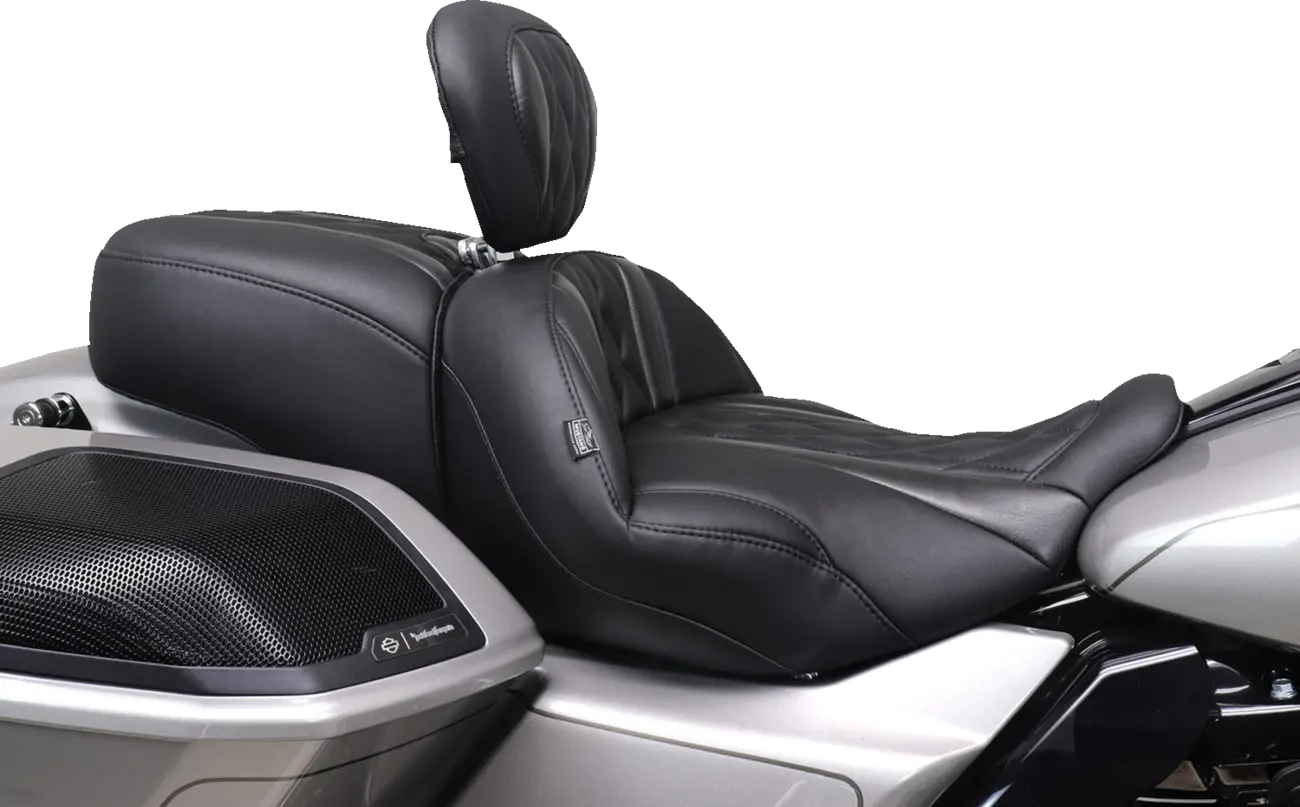 Mustang Deluxe Touring One-Piece 2-Up Seat