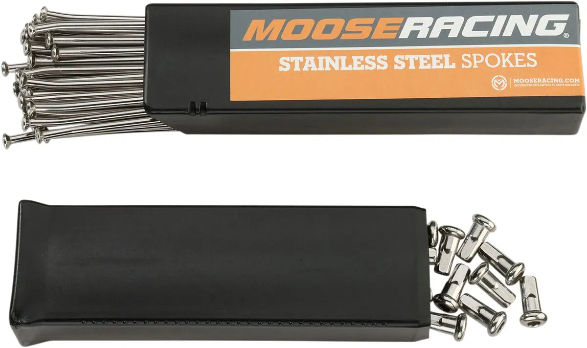 MOOSE OFFROAD 19" Rear Stainless Steel Spoke Set