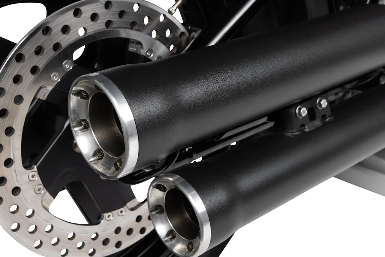 Cobra Rpt 3" Slip-on Ljuddämpare för Softail