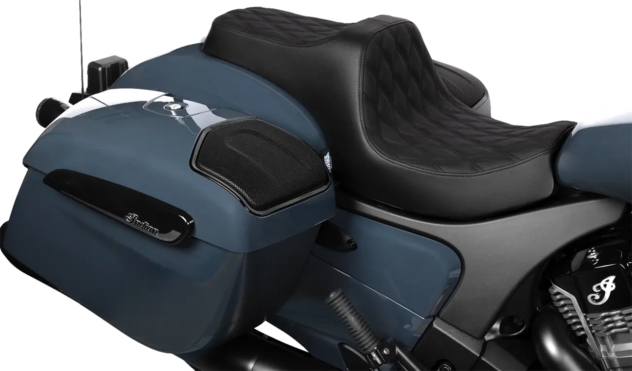 Drag Specialties Seats Predator III 2-Up Motorcycle Seat
