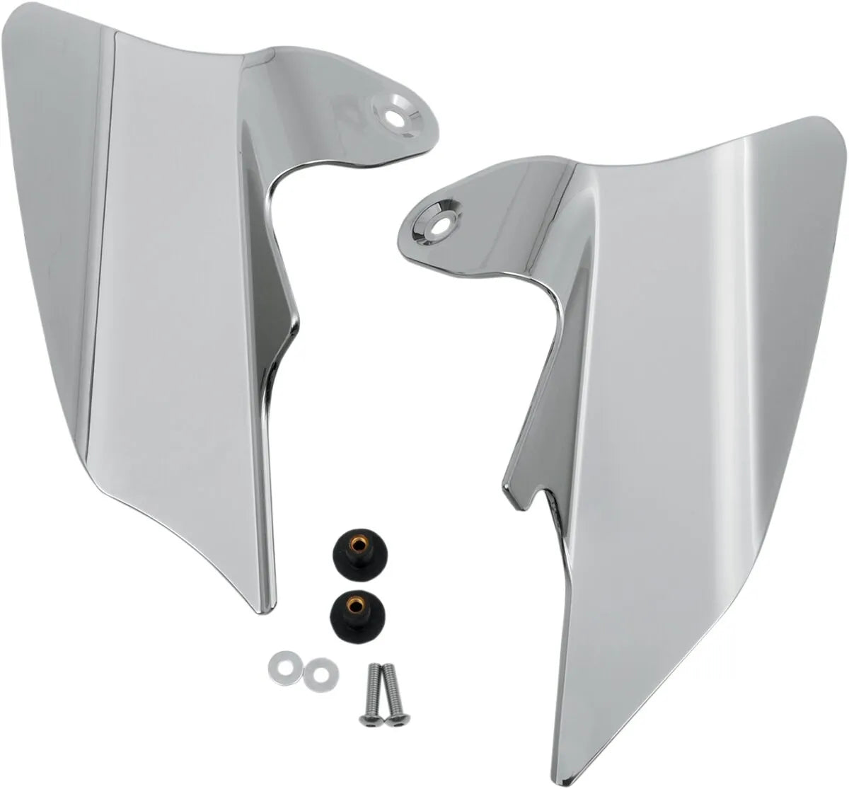 Kuryakyn Saddle Shields - Reflective Smoke Tint