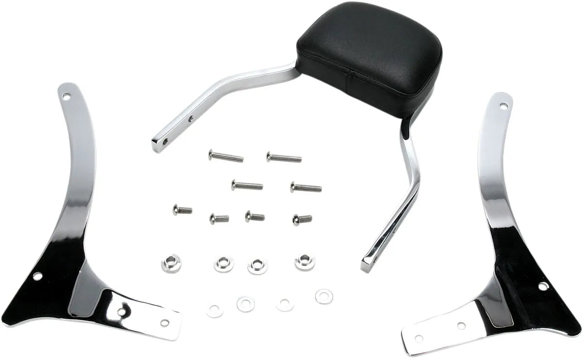 Cobra Square Sissy Bar Kit - Chrome Steel