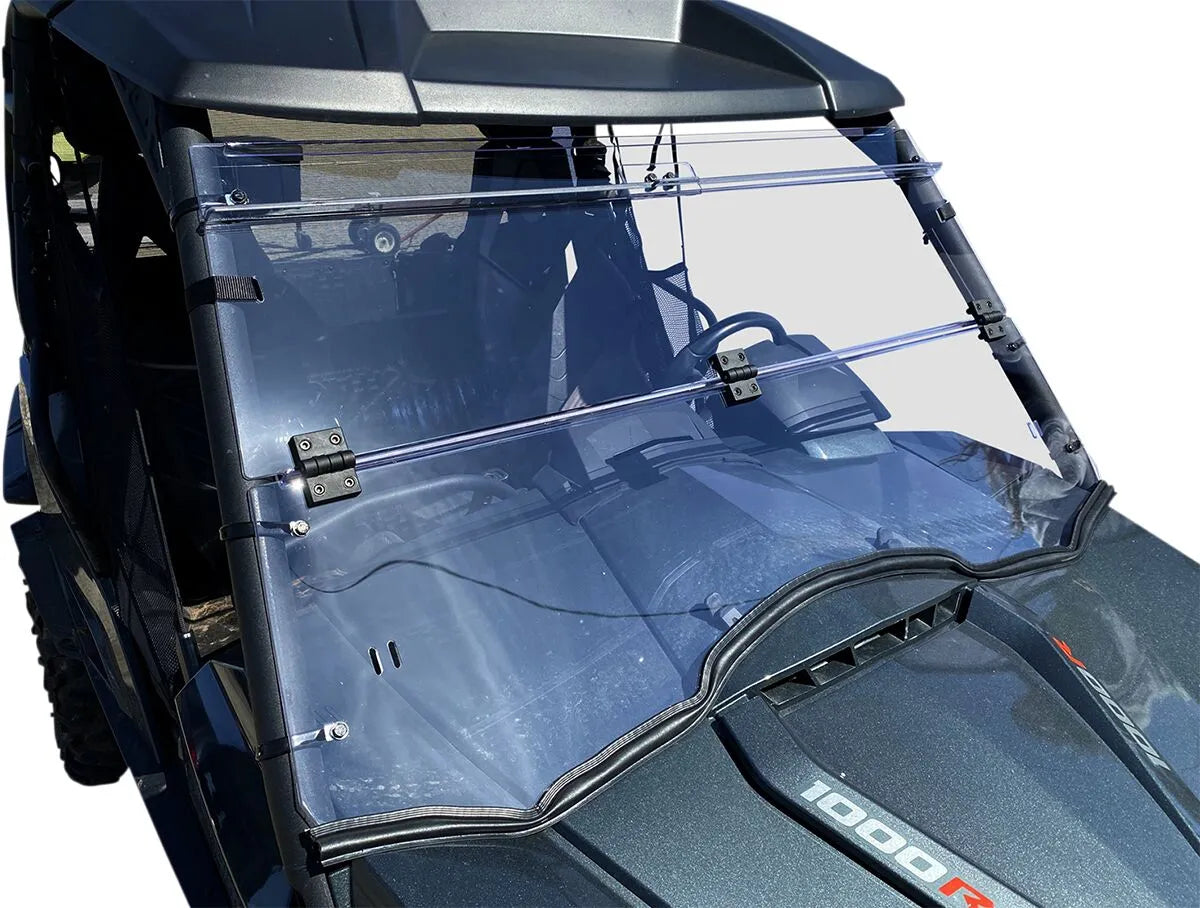 Moose Offroad Deluxe Full Folding Windshield
