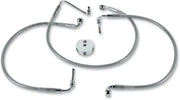 Drag Specialties Stainless Steel Brake Line Kit Front