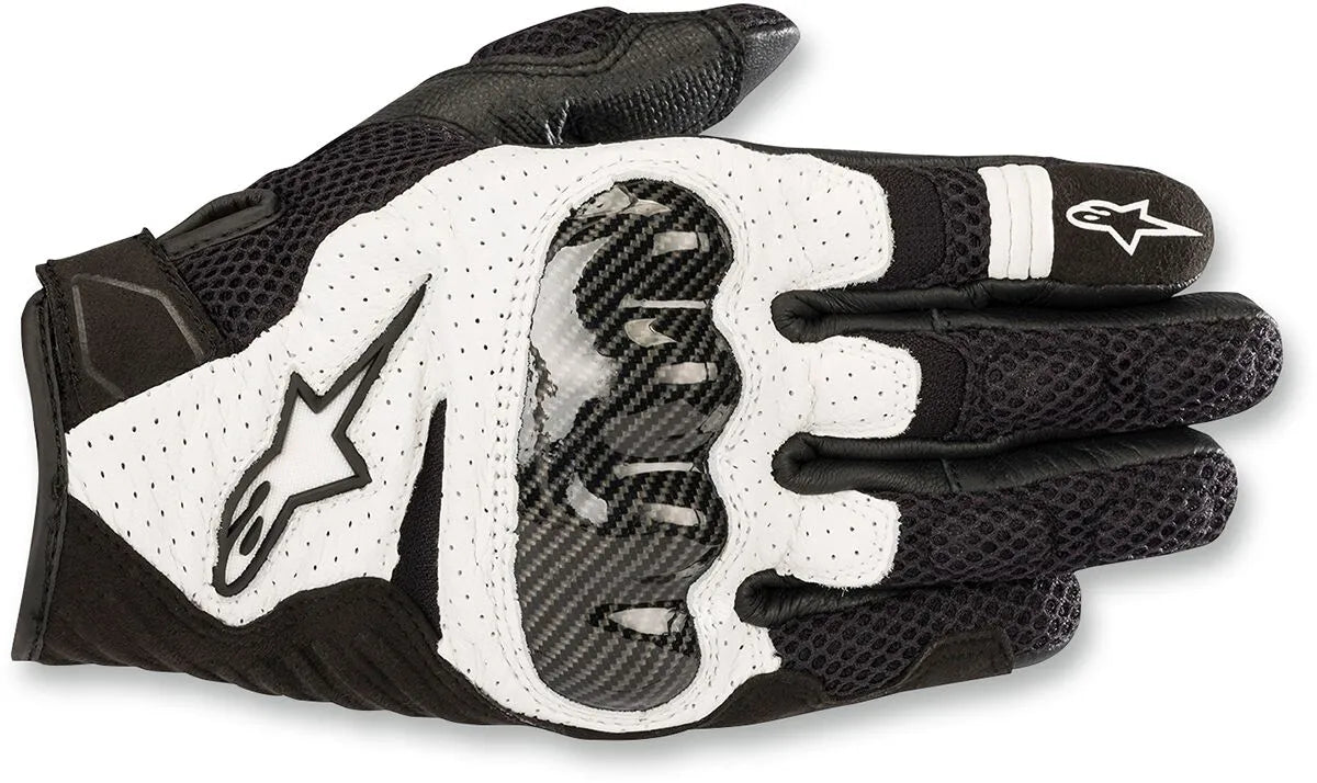 Alpinestars Smx-1 Air Carbon V2 Gloves - Black/White