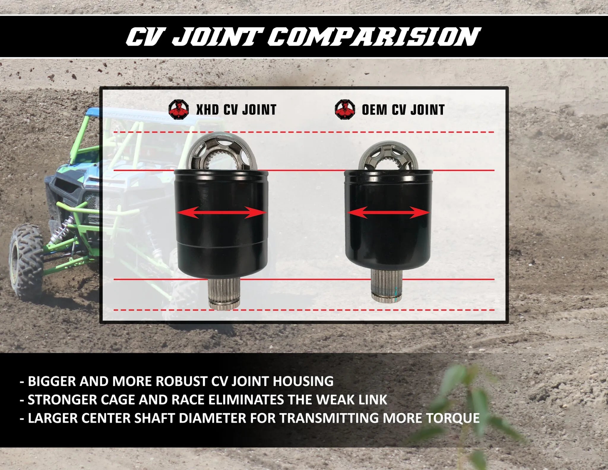 Demon Heavy-duty X-treme Axle