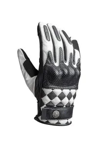 John Doe Tracker Motorcycle Gloves - Black/White
