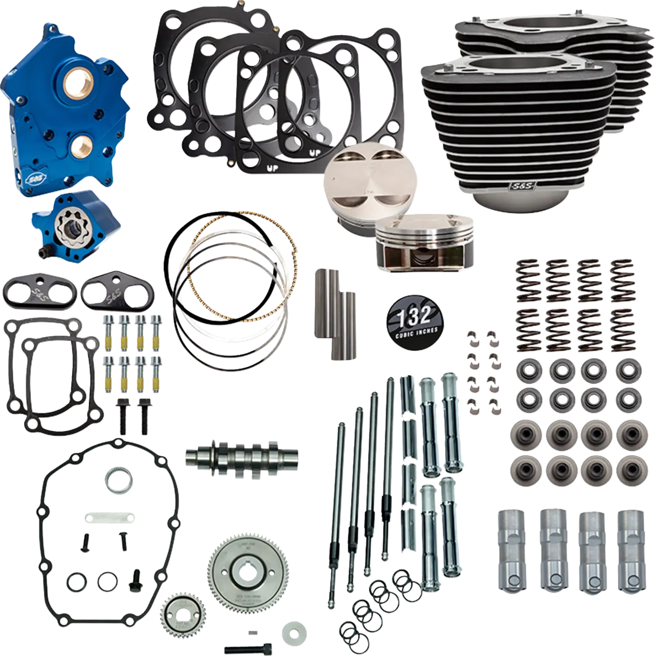 S&S Cycle Power Package Engine Kit for M8