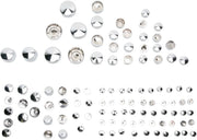 Drag Specialties Deluxe Engine Bolt Cover Kit for Harley-Davidson