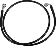 Drag Specialties Extended Brake Line Kit 44" Black Vinyl