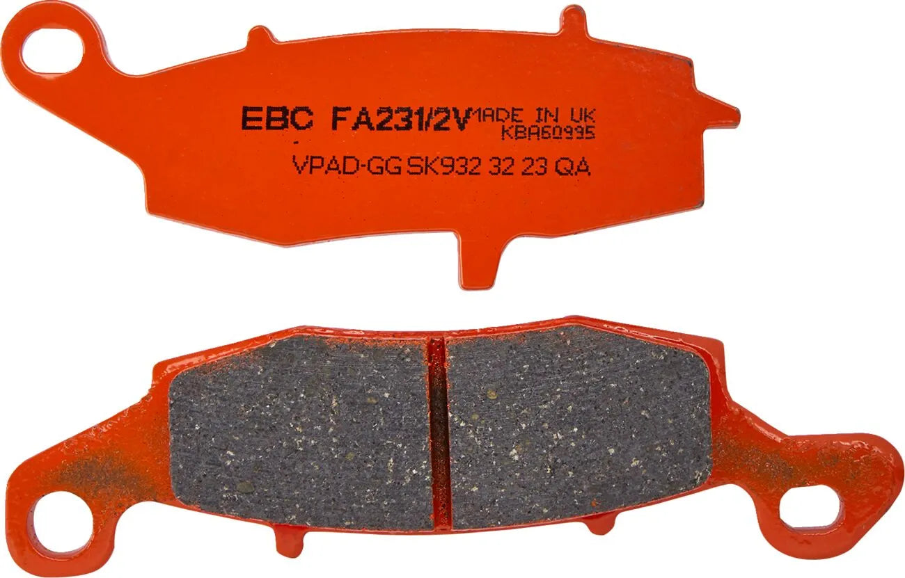 Ebc Semi-sintrade Bromsbelägg (Set Om 2) - Bak