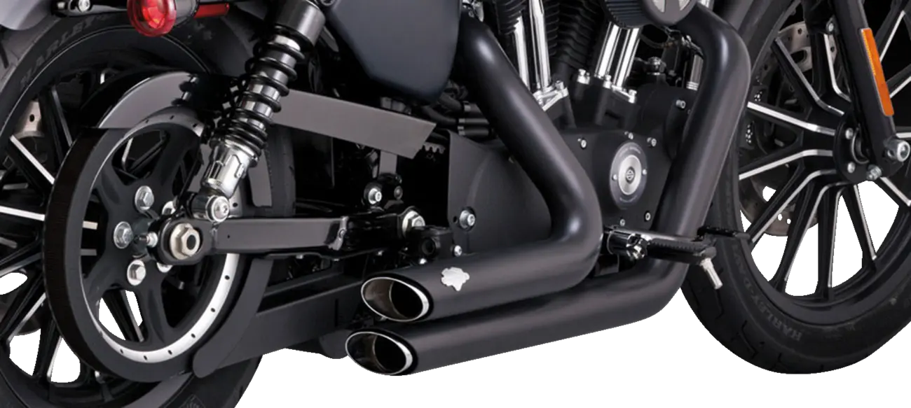 Vance & Hines Shortshots Staggered Avgasrör