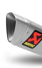 Akrapovic V-ec227 Ljuddämpar Ändstycke - Titan