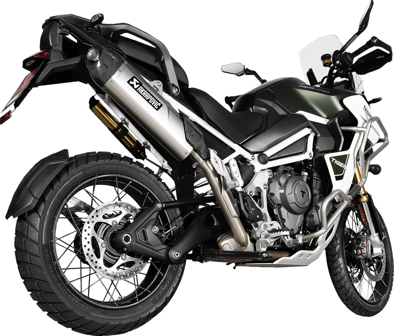 Akrapovic Slip-On Line Ljuddämpare Med Kolfiber Ändstycke - ECE Väglaglig