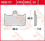 Trw Sv Series Sintered Brake Pads For Front Brake - Front