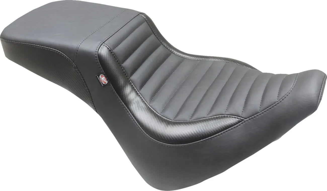 Mustang Squareback 2-up Seat - For Harley Davidson
