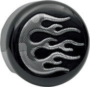 Drag Specialties Horn Cover - Black Steel