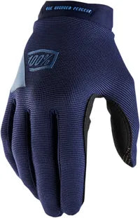 100% Women's Ridecamp Off-road Gloves - Navy/Slate Blue