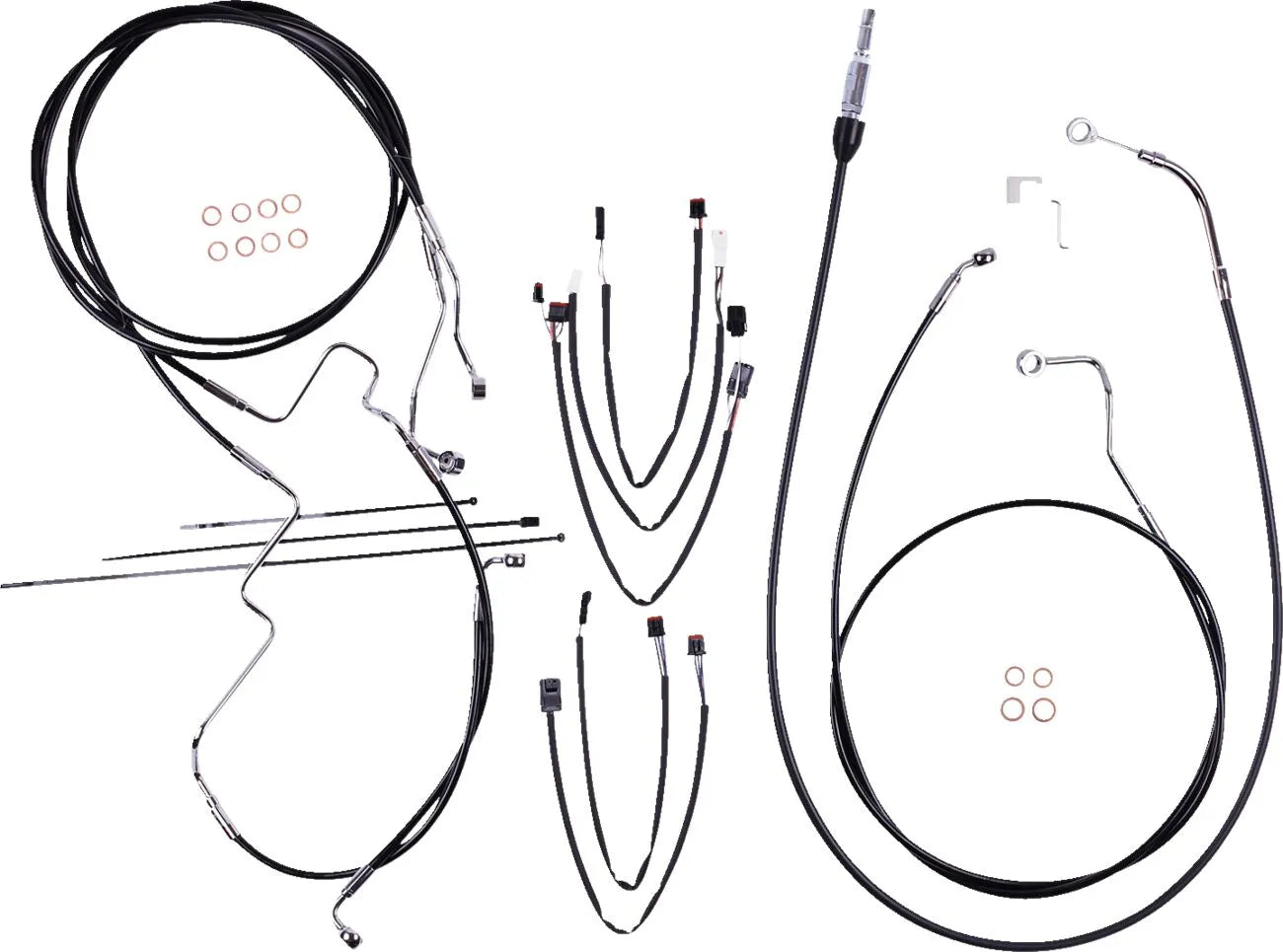 Magnum Shielding XR Handlebar Installation Kit for Ape Hangers