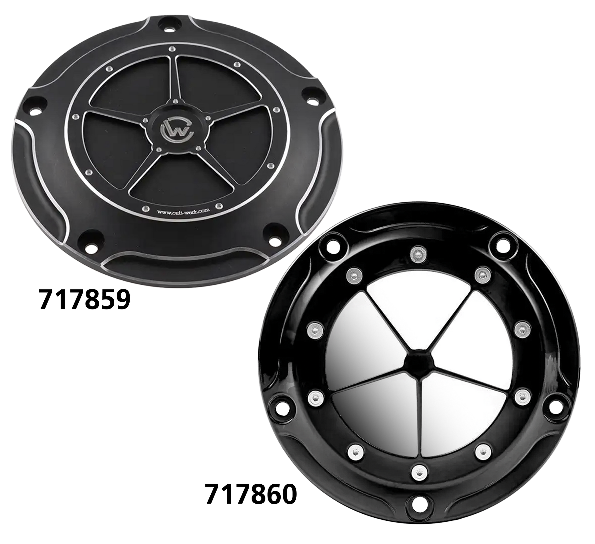 Cult-Werk Derby Covers for Milwaukee Eight – Primary & Clutch