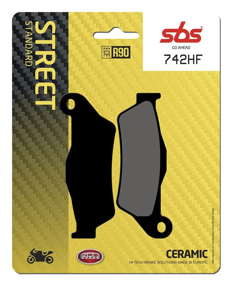 Sbs Hf Street Ceramic Organic Brake Pads - Rear