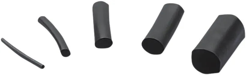 Drag Specialties Black Shrink Tubing 1/4"