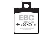 Ebc Vee Semi-sintrade Bromsbelägg - Fram & Bak