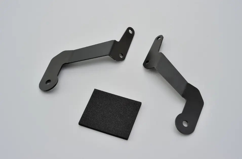 Daytona Aluminum Meter Visor with Bracket Set