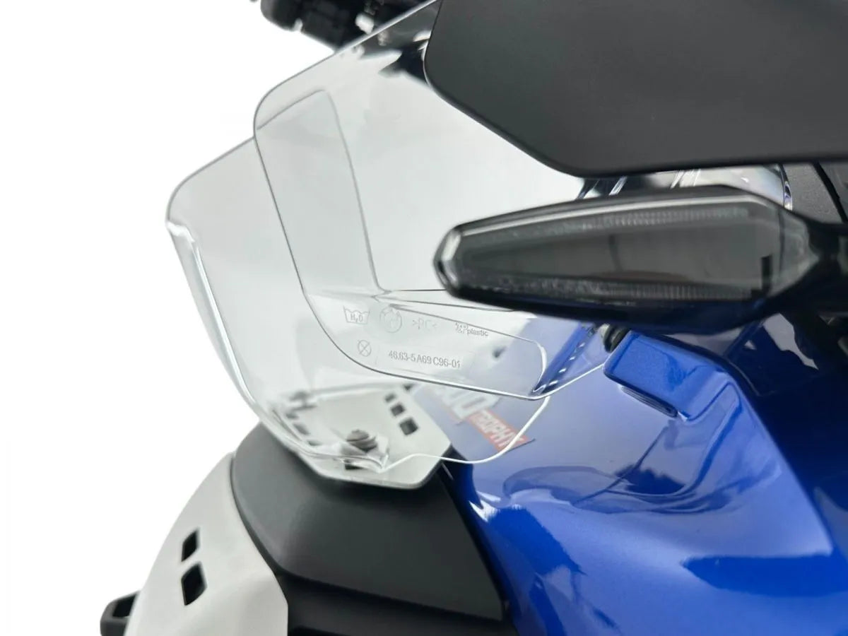 Wrs Motorcycle Side Deflectors Clear