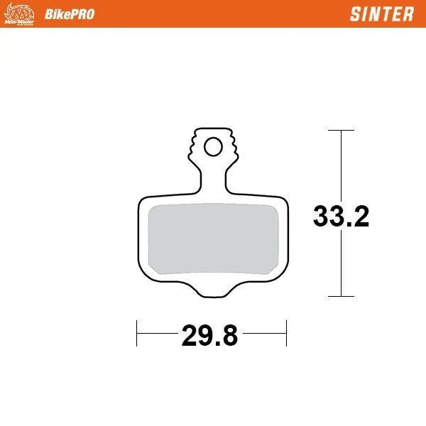 Moto-Master Sintered Brake Pads for Shimano SLX XT