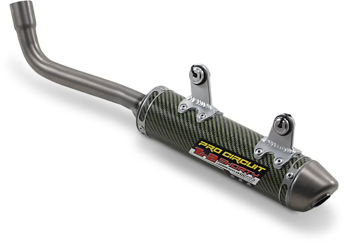 Pro Circuit Ti-2 Ljuddämpare - Titan & Kolfiber