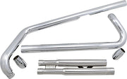 Cobra Speedster Slashdown Avgassystem - Krom