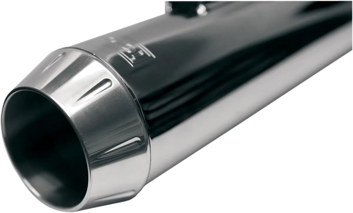 Bassani Xhaust Exhaust End Cap - Polished Billet Aluminum