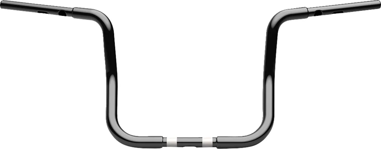 La Choppers Twin Round 12" Black Handlebar