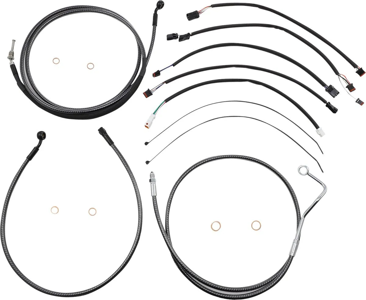 Magnum Shielding KARBONFIBR Handlebar Installation Kit for Ape