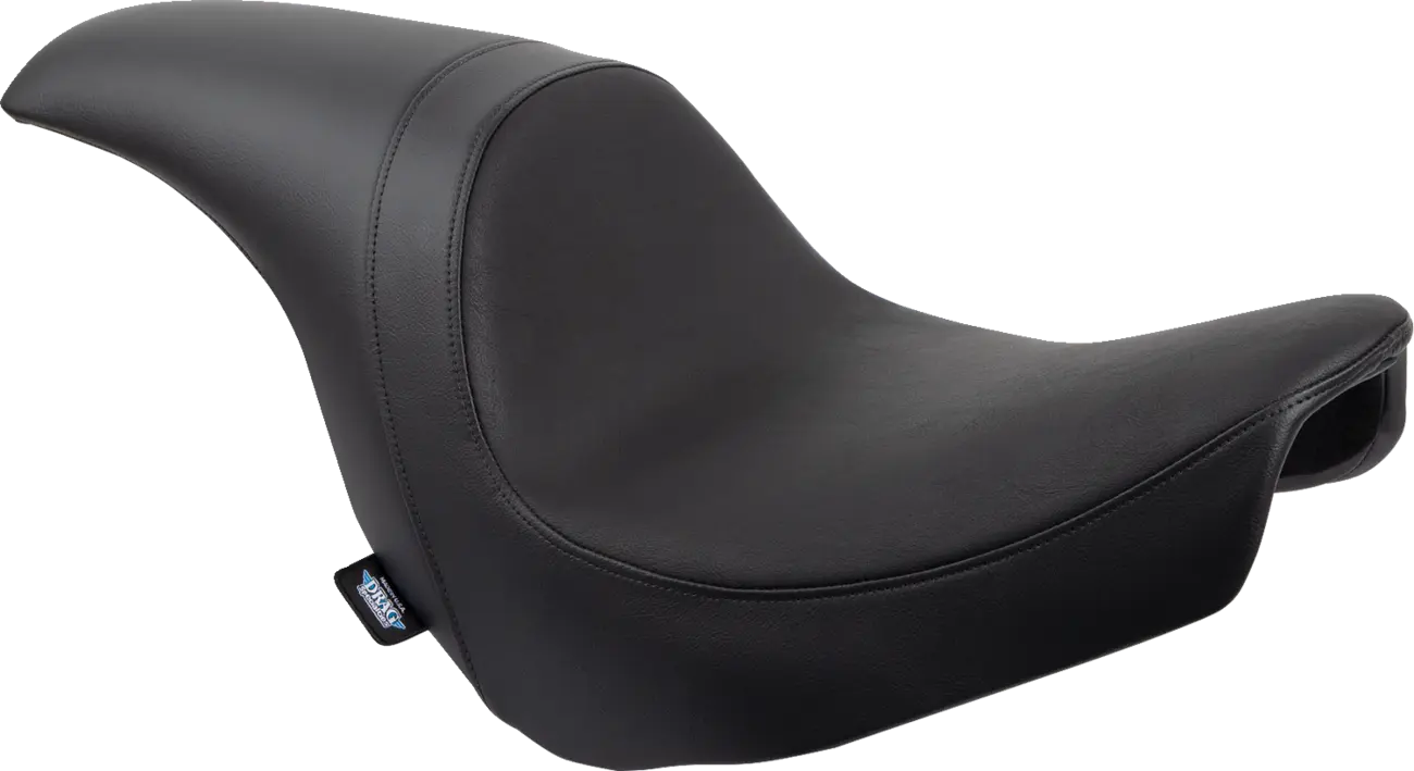 Drag Specialties Predator Seat - Black - For Harley Davidson