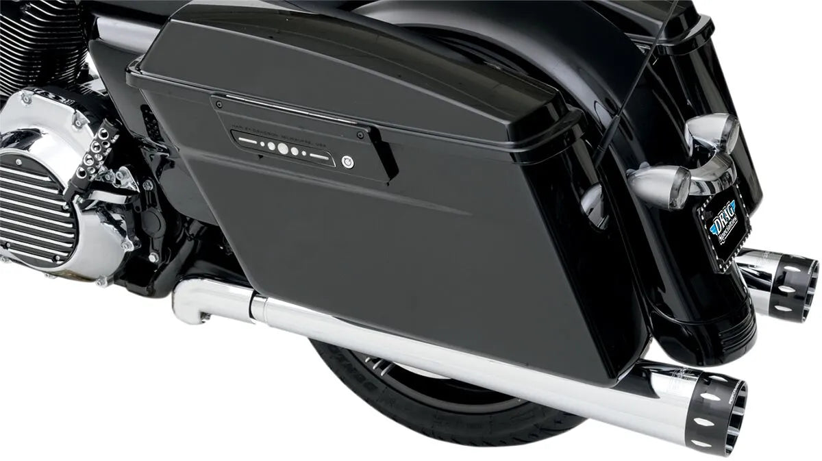 Bassani Xhaust Megaphone Slip-on Ljuddämpare - Krom