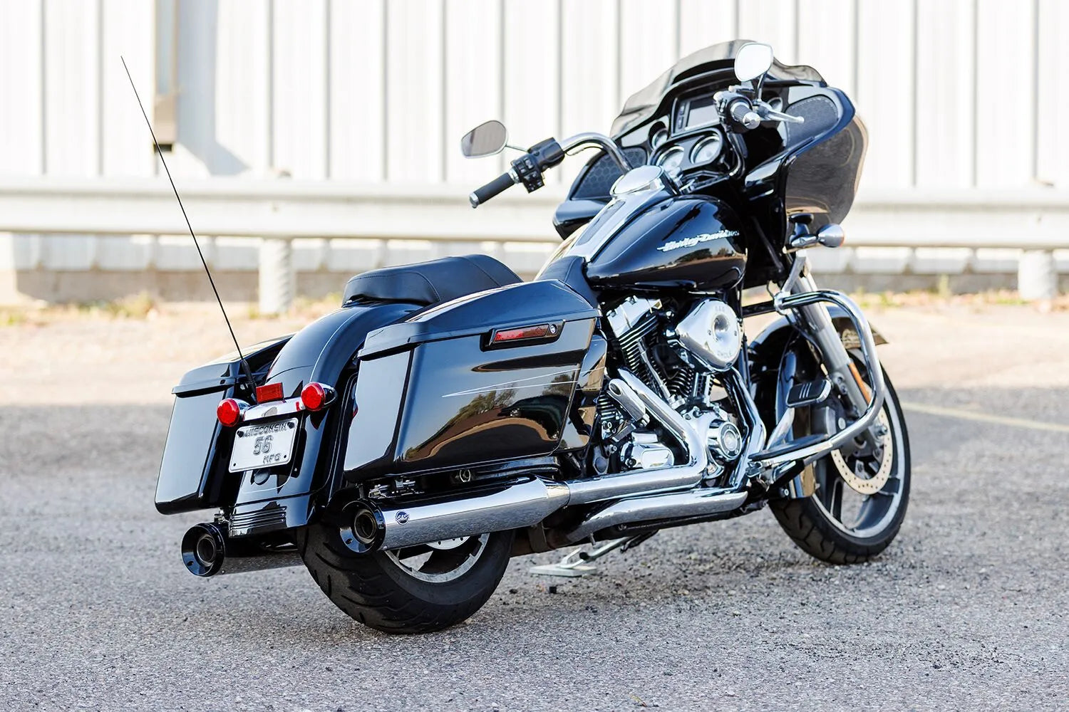 S&S Cycle GNX Slip-On Avgasrör till Harley Davidson