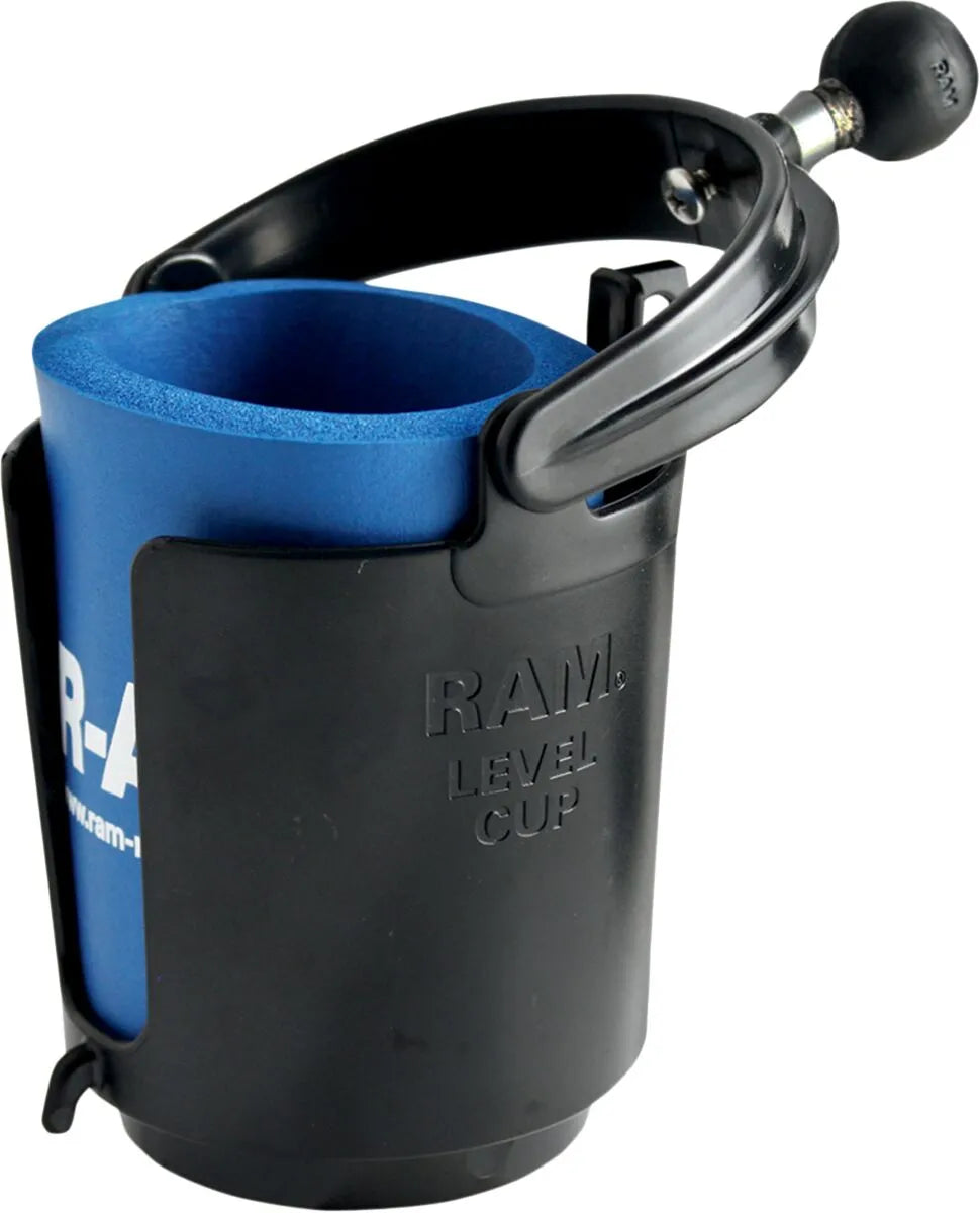 Ram Mounts Self-leveling Cup Holder With 1" Ball