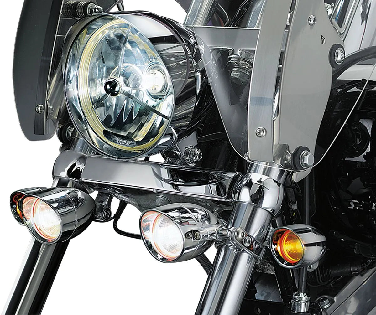 Kuryakyn P-clamp - Stainless Steel Light Mount