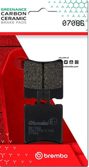 Brembo Prime Line Brake Pad Genuine Carbon Ceramic