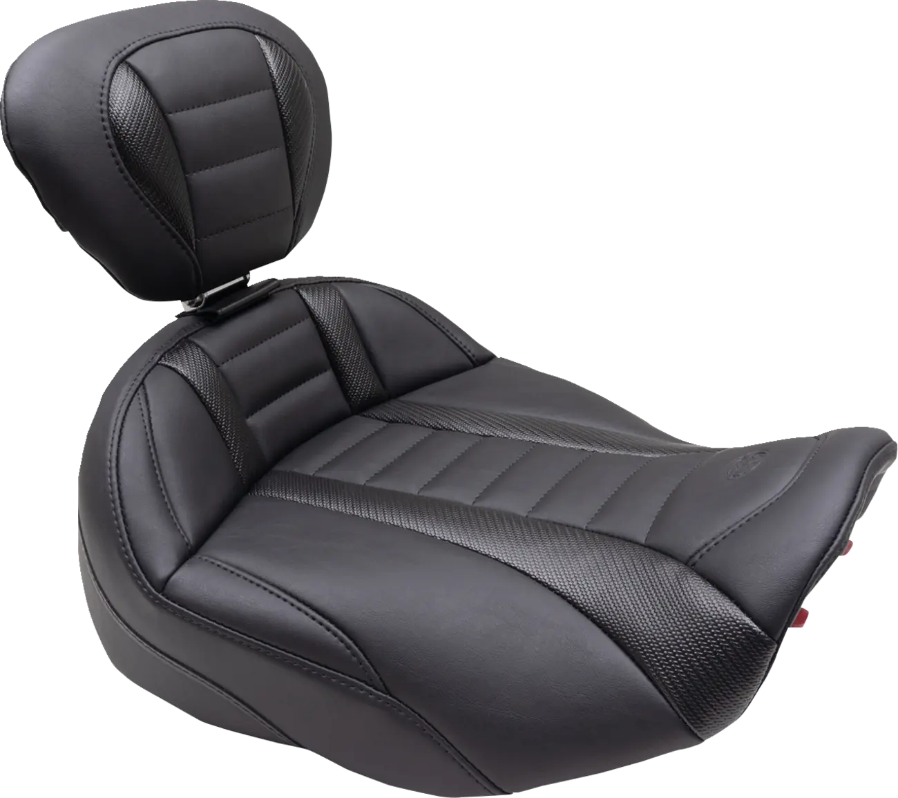 Mustang Deluxe Touring Solo Seat - For Harley Davidson